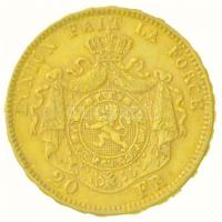 Belgium 1874. 20Fr Au "II. Lipót" (6,43g/0.900) T:2,2- k.,ph.
Belgium 1874. 20 Francs Au ...