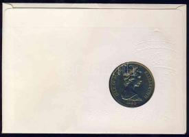 Man szigetek 1983. 1C "Hőlégballon" francia érmés borítékon