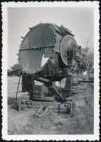 cca 1938-1940 Katonai fényszóró, 9x6 cm