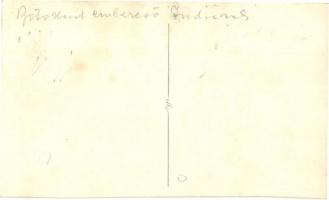 Emberevő indiánok / Indian cannibals folklore, nude family