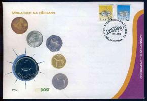 Írország 2000. 1Ł "Millenium" érmés borítékon