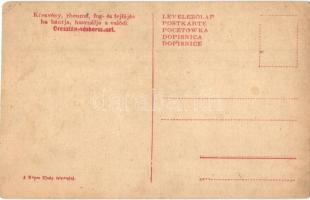 Torpedó kilövésre készen. Legjobb az Oroszlán Sósborszesz. A Képes Újság felvétele / K.u.K. Kriegsma...