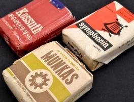 Retro cigaretták: Symphonia, Munkás, Kossuth, bontatlan csomagolásban