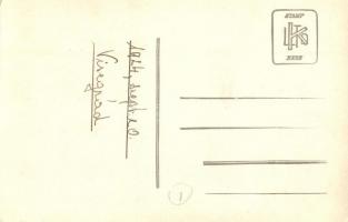 1924 Visegrád, kocsikázó társaság csoportképe. photo (EK)