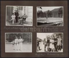 cca 1925-1930 Egy utazás emlékképei (Pöstyén, Trencsén, Ó-Tátrafüred, Lengyel Tátra, Zakopane, stb.)...