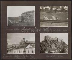 cca 1925-1930 Egy utazás emlékképei (Pöstyén, Trencsén, Ó-Tátrafüred, Lengyel Tátra, Zakopane, stb.)...