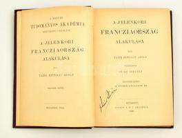 Taine Hippolit Adolf: A jelenkori Franciaroszág alakulása. IV. kötet: A forradalom III. kötet. Fordí...