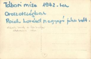 1921 Biatorbágy vasútállomás, IV. Károly és Zita utolsó útja Magyarországra, tábori mise, photo / Th...