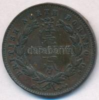 Brit Észak-Borneó 1886H 1c Br T:2,2- ph. British North Borneo 1886H 1 Cent Br C:XF,VF edge error Krause KM#2