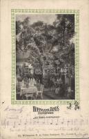 Budapest I. Hofmann János étterme az öreg diófához