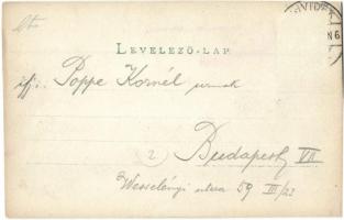 1899 Újvidék, Novi Sad; Mayer Imre nagyszállodája, sörcsarnok, Herger Ágoston, Steiner és Schwarcz ü...