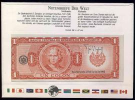 El Salvador 1982. 1C díszborítékban T:I