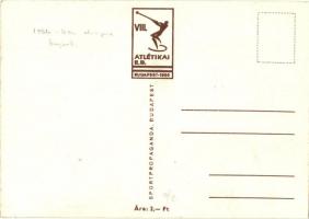 1966 Gaston Roelants, Belgium. Sportpropaganda VIII. Atlétikai EB / Belgian Olympic athlete s: Szepe...