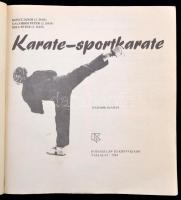 Koncz János, Galambos Péter, Kira Péter: Karate-sportkarate. Bp., 1984, Ifjúsági. Második kiadás. Ki...