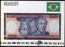 Brazília 1984. 100C díszborítékban (2x) T:I + Egyiptom 1940. 5P díszborítékban T:I
