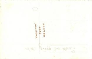 Torda, Turda; Szent György vára / castle ruins. group photo "Central-Foto 2407"