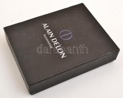 Alain Delon műbőr pénztárca, eredeti dobozában, 12×9,5 cm