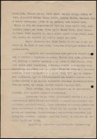 1945 Sátoraljaújhely, Szlovák területekről menekült ügyész/bíró levele elhelyezés érdekében, ő és tá...