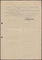 1945 Sátoraljaújhely, Szlovák területekről menekült ügyész/bíró levele elhelyezés érdekében, ő és tá...