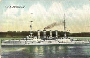 SMS Gneisenau, Kaiserliche Marine / Imperial German Navy armored cruiser + 1915 K.u.K. Feldhaubitzregiment Georg V. König von Grossbritannien und Irland, Kaiser von Indien Nr. 12. (EK)