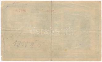 1918. 25K "3109" 3mm, fehér hátlappal, "M. KIR. 12. HONVÉD GYALOGEZRED 2. ZÁSZLÓALJ -...