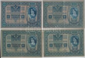 1902. 1000K (4x) T:III kis szakadások