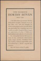 1942 Vitéz Nagybányai Horthy István (1904-1942) haláláról megemlékező röplap