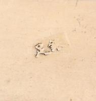 Tibeti ezüst "Zheng zhi" (Ag. 50% alatti ezüst tartalommal) sárkányos fali dísz, 22×2,5  c...