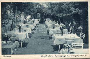 Budapest II. Bagyik étterem (Csalogány utca) (fa)