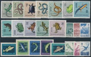 1951-1963 Animals 4 sets 1951-1963 Állat motívum 4 klf sor