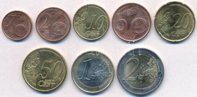 Vegyes: Ciprus 2010. 1c-2E (8xklf) forgalmi sor + Lengyelország 1990-2013. 1gr-5Zl (9xklf) forgalmi ...