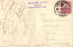 1928 Balatonfüred, Balaton szövetség üdülőháza. Szabó Imre photo (EK)