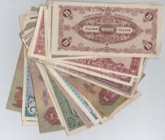 37db-os vegyes magyar pengő bankjegy tétel T:I-III
