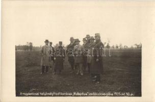 1925 Nagykanizsa, Helyőrségtisztikar "Hubertus" vadászlovaglása október 30-án /  Hunting r...