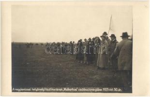 1925 Nagykanizsa, Helyőrségtisztikar "Hubertus" vadászlovaglása október 30-án /  Hunting r...