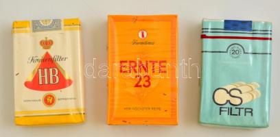 3 csomag bontatlan cigaretta (Filter, Ernte, HB)