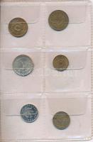 38db-os vegyes fémpénz és emlékérem tétel kis albumban, benne 2db hamis érme T:vegyes
38pcs of vari...