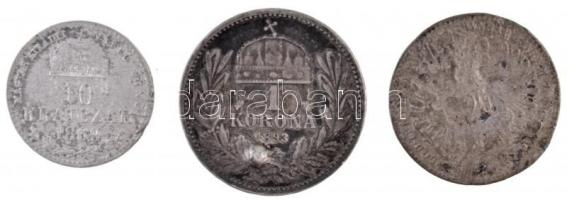 4db-os sérült, rossz állapotú vegyes ezüstpénz tétel, közte egy gyűrűvé alakított 1935. 2P Ag "...