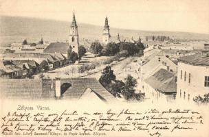 Zólyom, Zvolen; látkép. Özv. Lőwy Samuné kiadása / general view