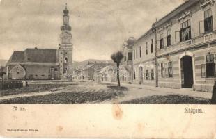 Zólyom, Zvolen; Fő tér. Nádosy Ferenc kiadása / main square (fl)
