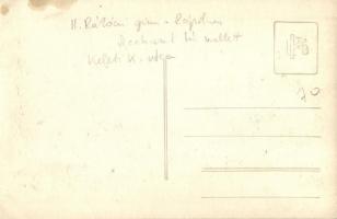 Budapest II. Rózsadomb, Keleti Károly utca, II. Rákóczi Ferenc Gimnázium kápolna, építkezés. photo