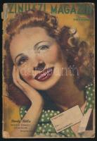 1941-1943 Színházi Magazin, 3 száma, vegyes minőségben