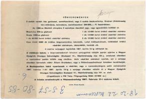 Budapest 1967. "Magyar Újságírók Országos Szövetsége - Szerencse-sorsjegy" sorjegy 4Ft ért...