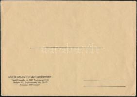 1949 Vicces gyászjelentés a kenyérjegyek megszűnéséről, hajtott