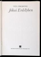 Vita Zsigmond: Jókai Erdélyben. Bukarest, 1975, Kriterion. Kiadói egészvászon-kötés, kiadói papír vé...