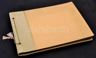 cca 1960 Balaton, vitorlás verseny, 82 db fénykép, albumba ragasztva, képméret: 9x14 cm album mérete...