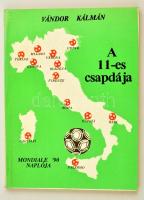 Vándor Kálmán: A 11-es csapdája. Bp, 1990, Iránytű. Kiadói papírkötés.