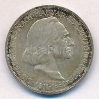 1936. 2P Ag "Liszt Ferenc" T:1-,2 patina Adamo P7.3