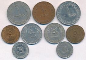 Egyesült Arab Emírségek 1973-1984. 5f-1D (9x) T:2
United Arab Emirated 1973-1984. 5 Fils - 1 Dirham...