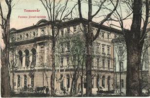 Temesvár, Timisoara; Ferenc József színház / theatre  (fl)